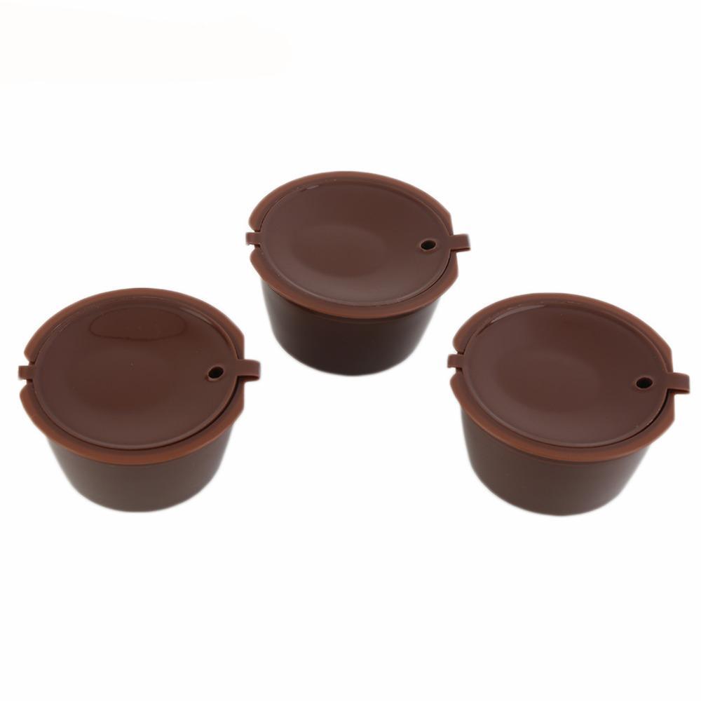 Reusable Compatible Rechargeable Plastic Coffee Filter Baskets